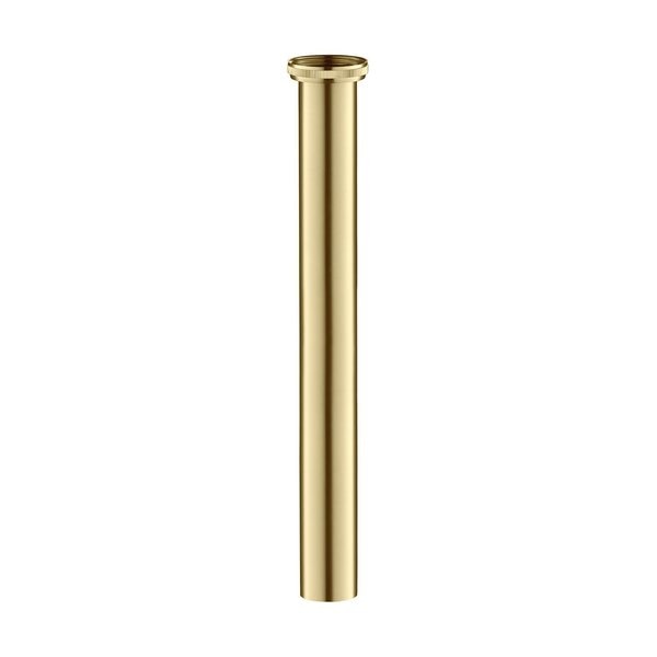 Bathroom Sink Tailpiece 1-1/4" x 12" - Brushed Gold