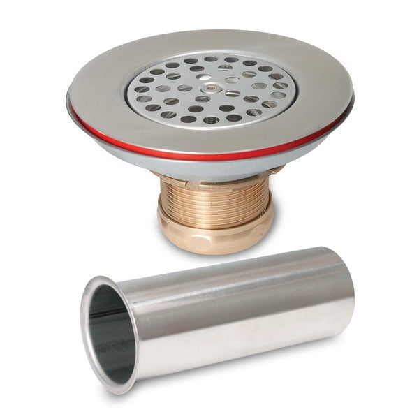 Stainless Steel Commercial Wide Top Sink Strainer
