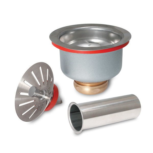 Stainless Steel Commercial Deep Cup Sink Strainer