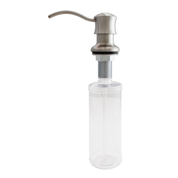 Premium Style Soap and Lotion Dispenser,  Brushed Nickel