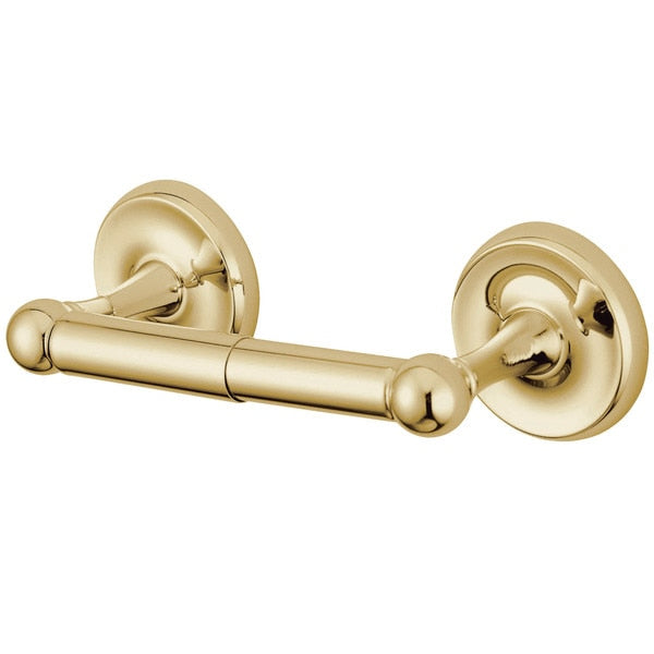 Classic Toilet Paper Holder,  Polished Brass