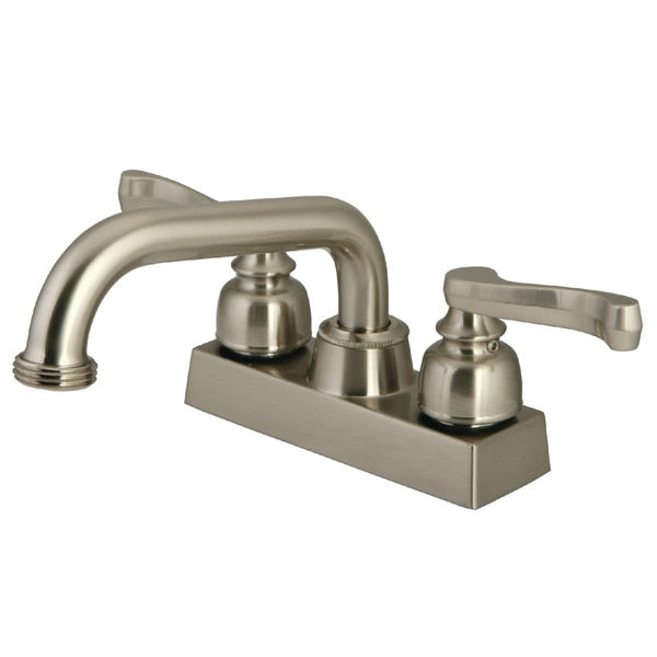 4" Centerset 2-Handle Laundry Faucet,  Brushed Nickel