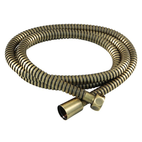 ABT13A3 Vintage 59" Shower Hose,  Antique Brass