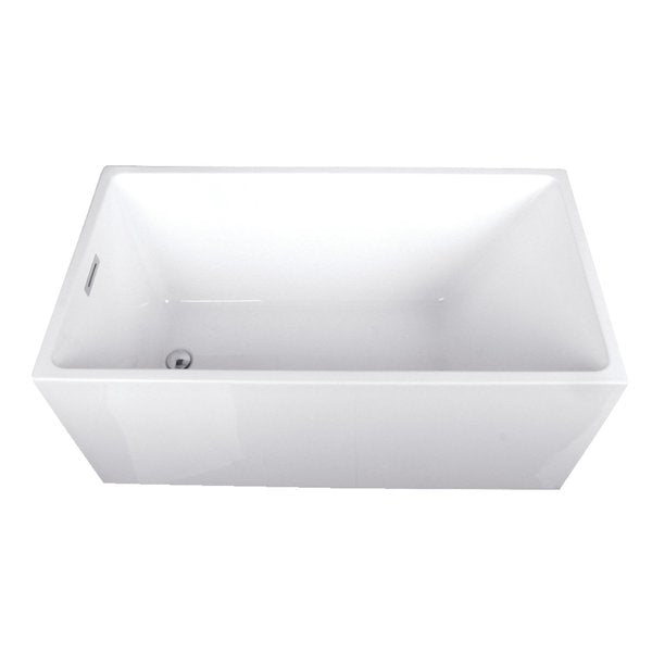 Freestanding Bathtubs,  51.19 L,  27.56 W,  White,  Acrylic