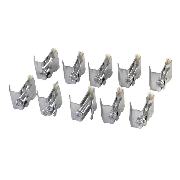 KDSHDWR10 Mounting Clips For Stainless Steel Sink,  Silver