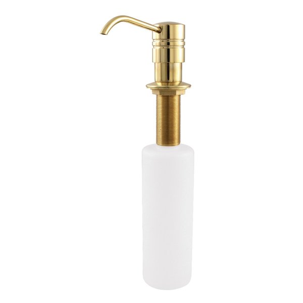 SD2612 Milano Soap Dispenser,  Polished Brass