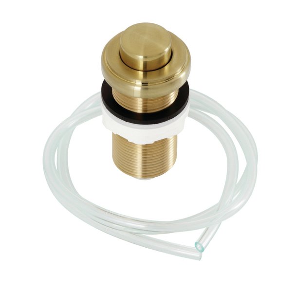 Garbage Disposal Air Switch Button,  Brushed Brass