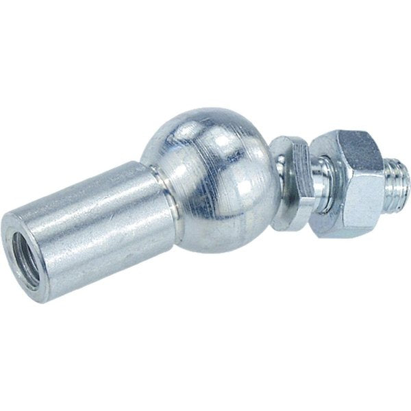 Axial Joint Similar To DIN 71802 M08 Stainless Steel 1.4305,  Comp:Ptfe