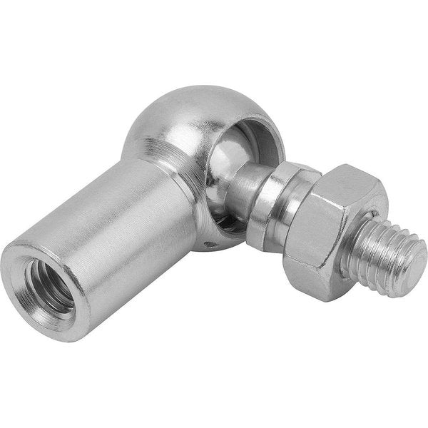 Angle Joint DIN71802 Right-Hand Thread,  M16,  Form:C Without Retaining Clip,  Steel Galvanized