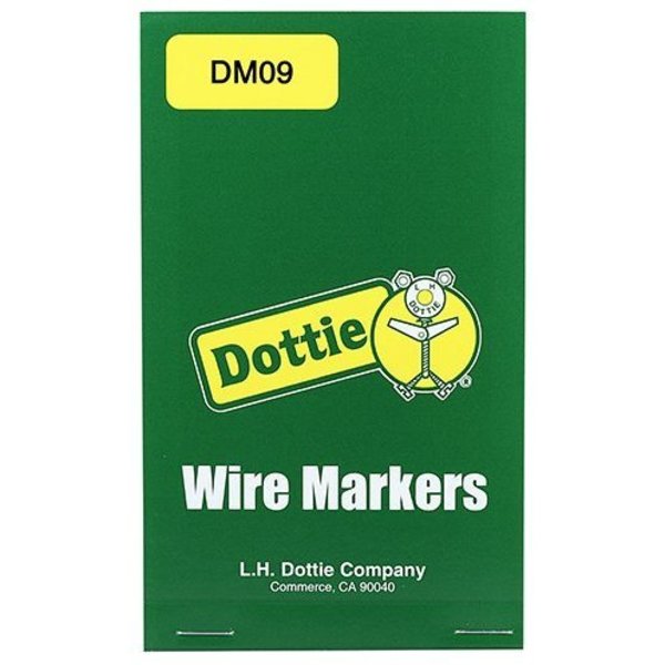 L.H. Dottie Vinyl Cloth Wire Marker Book (0-9)