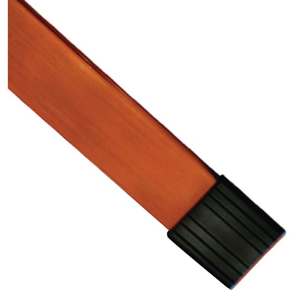 Orange Fiberglass Bow With Rubber End Covers 1-1/4" Wide