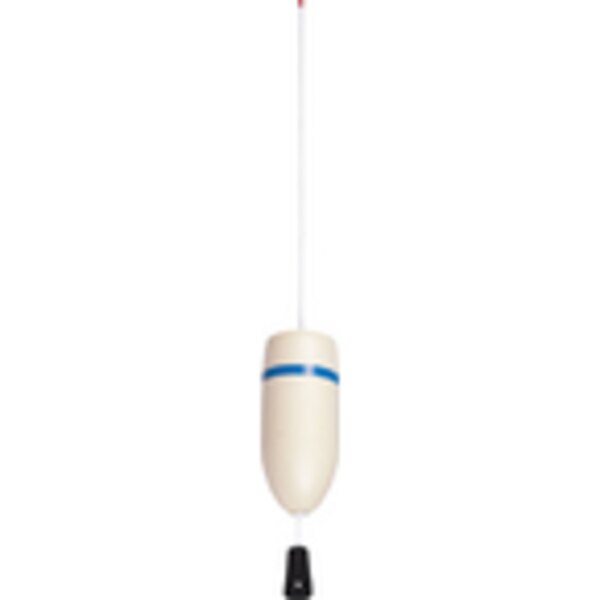 Mast Buoy - White With Blue Reflective Striping