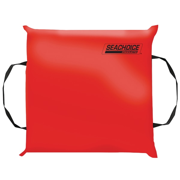 Type IV USCGA Foam Safety Cushion - Red,  15" x 15"