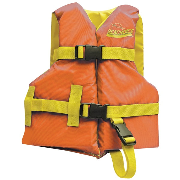 Type III Boat Vest - Orange/Yellow,  Child,  30 - 50 lbs.
