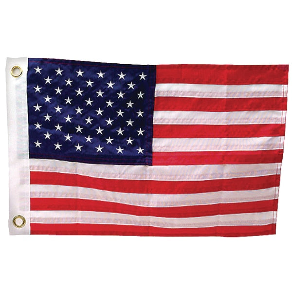 12" x 18" Deluxe Sewn U.S. Flag (Restricted from sale into MN)