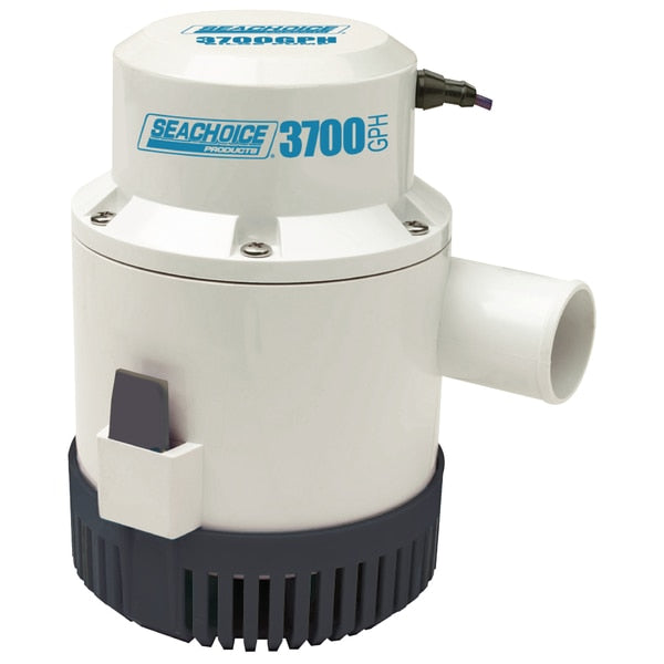 12V Submersible Bilge Pump 3700 GPH With 1-1/2" Ports,  15A