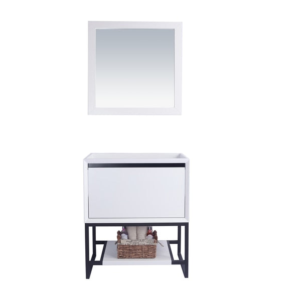 Alto 30,  White Cabinet