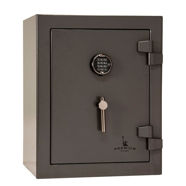 Premium Fire Safe 08 Grey Marble,  Adj Shelves,  Door Panel,  E-Lock
