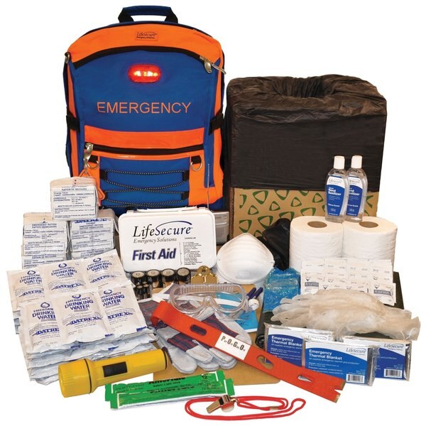 SecurEvac 30-Person Evacuation & Shelter-In-Place Survival Kit