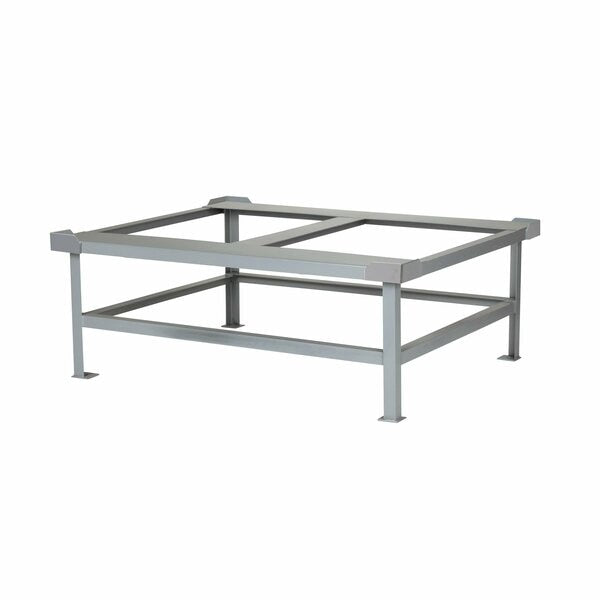 Low Profile Pallet Stand,  42"X48" Deck Size,  Load Retainers