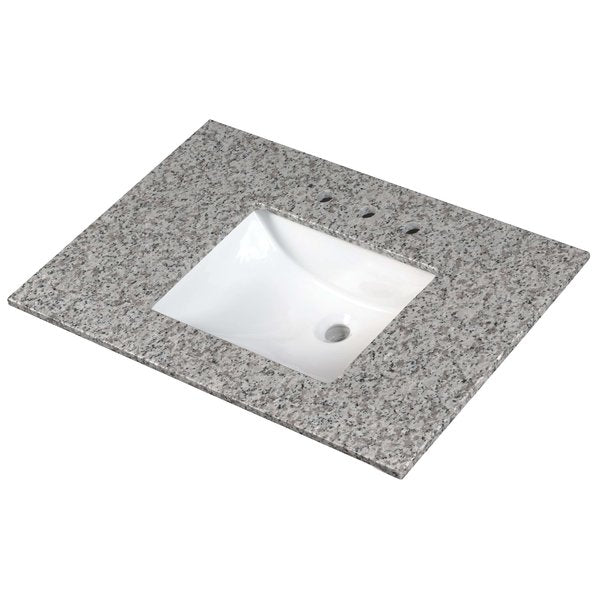 Argento Grigio 37"x22"  Granite Vanity Top