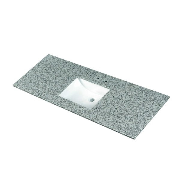 Argento Grigio 61"x22" Granite Vanity Top