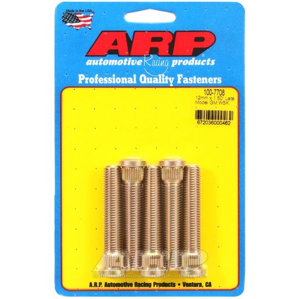 LATE MODEL GM M12 X 1.50IN WHEEL STUD KIT