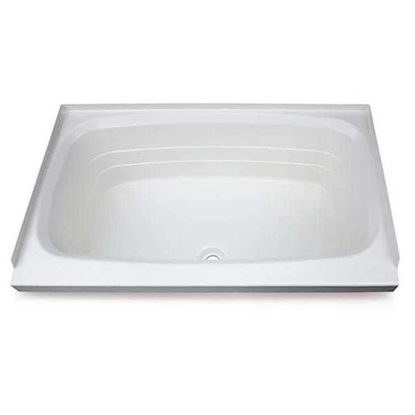 24IN X 38IN BATHTUB; CENTER DRAIN - WHITE