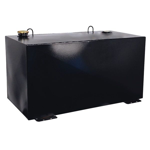 BLACK STEEL TRANSFER TANK 100 GALLON RECTANGLE