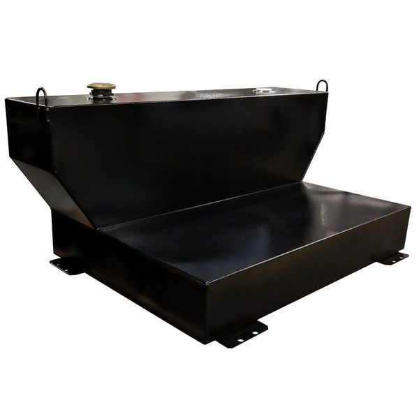 98 GAL. BLACK STEEL T-TOP "L" TRANSFER TANK