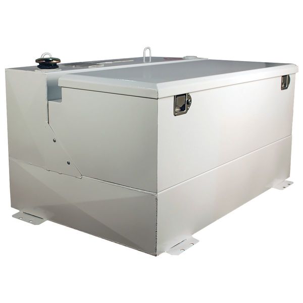 75 GALLON WHITE COMBO TANK/TOOLBOX