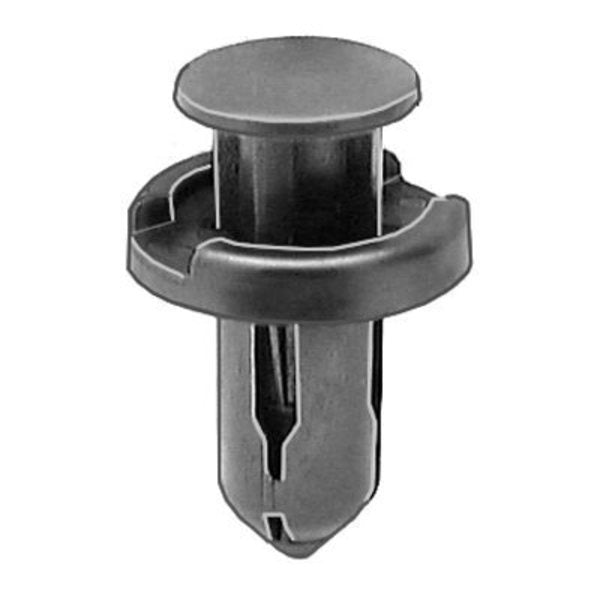 Push-In Rivet,  20mm Dia.,  17mm L,  Plastic Body