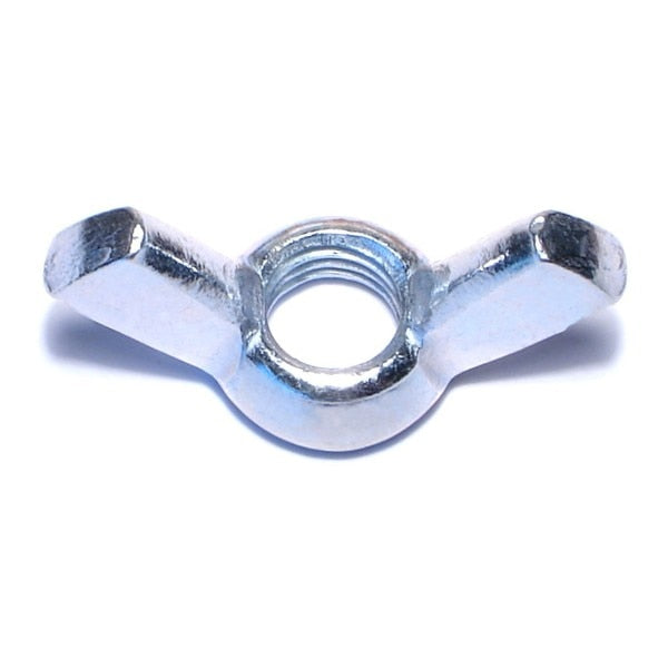 Wing Nut,  1/2"-13,  Steel,  Zinc Plated,  50 PK