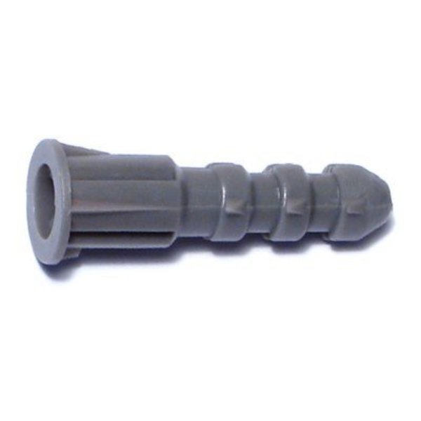 Screw Anchor,  1-3/8" L,  Plastic