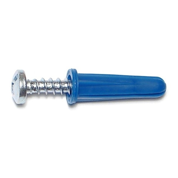 Screw Anchor,  1" L,  Steel
