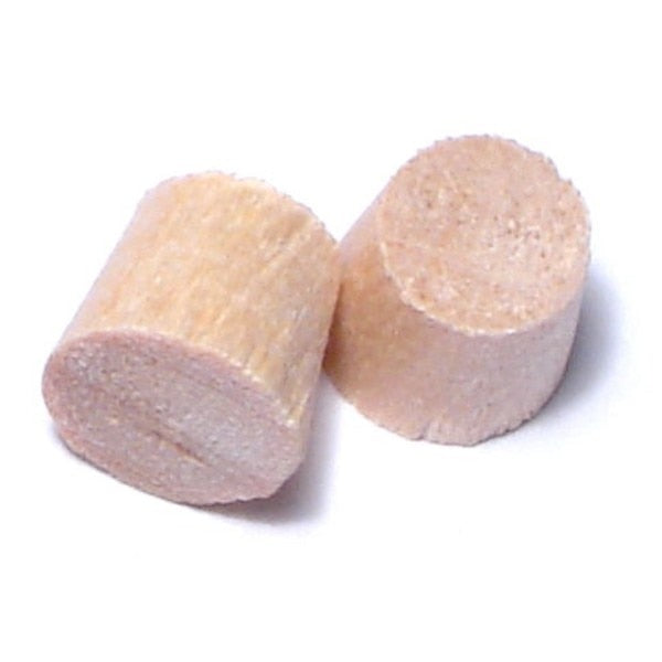 1/4" Birch Wood Flat Head Plugs 100PK
