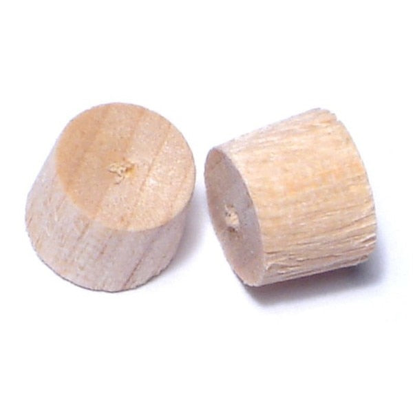 5/16" Birch Wood Flat Head Plugs 100PK