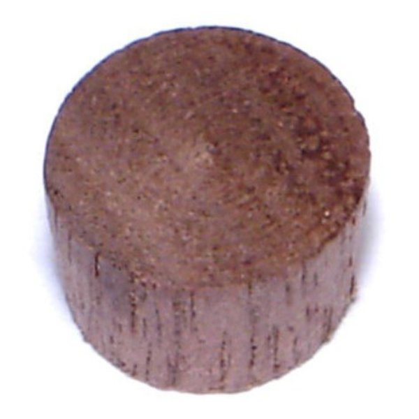 3/8" Walnut Wood Flat Head Plugs 100PK