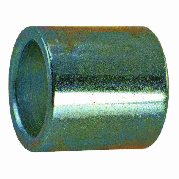 Round Spacer,  Steel,  1 in Overall Lg,  3/4 in Inside Dia