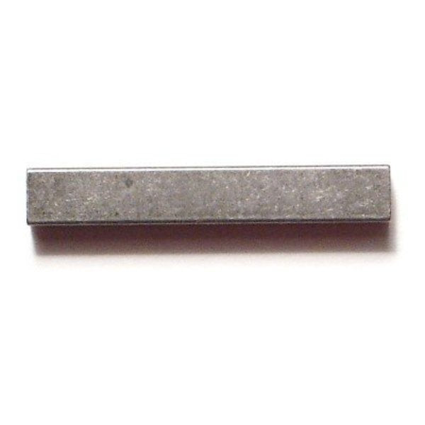 Machine Key Machine Key,  Square End,  25 mm L,  4 mm Sq,  15 PK