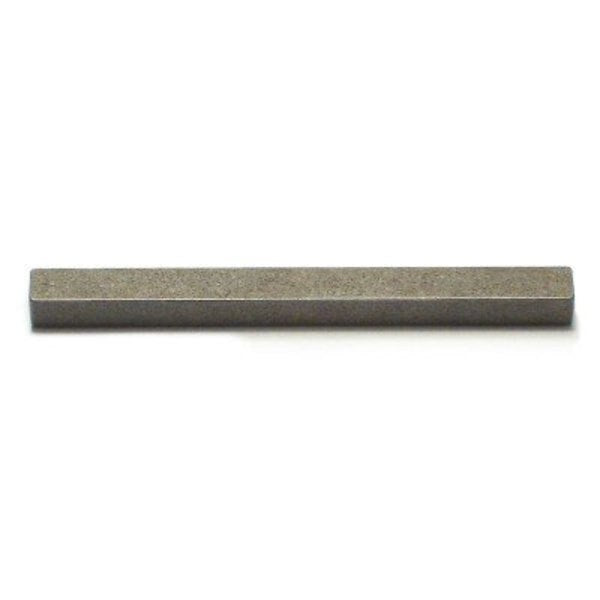 Machine Key Machine Key,  Square End,  50 mm L,  4 mm Sq,  10 PK