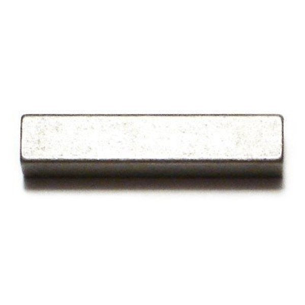 Machine Key Machine Key,  Square End,  25 mm L,  5 mm Sq,  12 PK