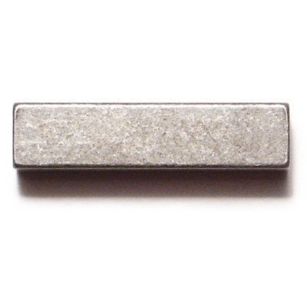 Machine Key Machine Key,  Square End,  25 mm L,  6 mm Sq,  10 PK