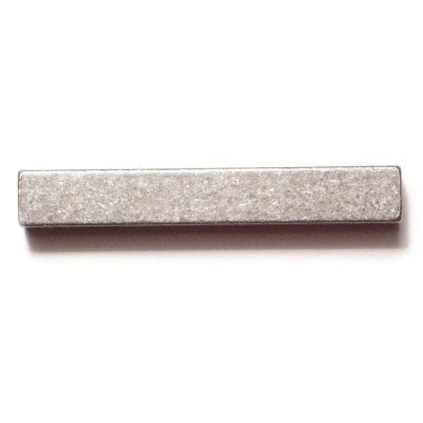 Machine Key Machine Key,  Square End,  40 mm L,  6 mm Sq,  8 PK