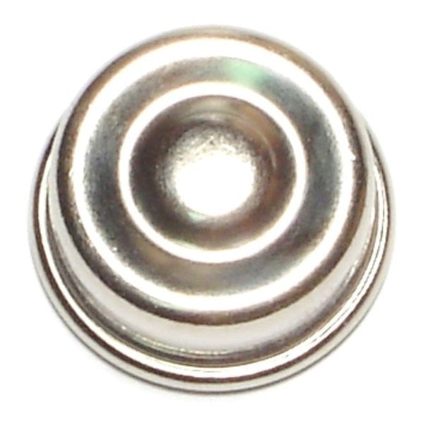 1/2" Chrome Plated Steel Push Nuts 5PK