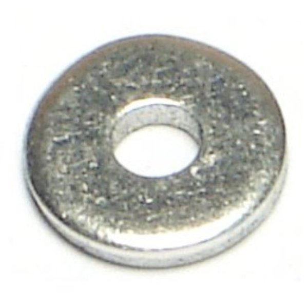 Round Rivet Washer,  1/8 in ID,  Aluminum,  60 PK