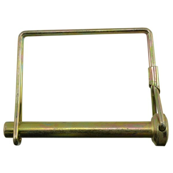 5/16" x 2-3/4" Zinc Plated Steel Square Wire Lock Pins 3PK