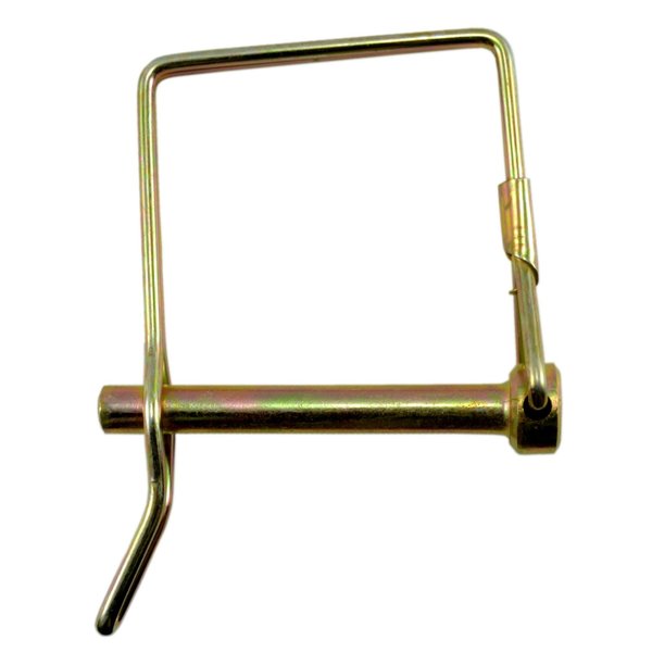 1/4" x 2" Zinc Plated Steel Looped Snapper Pins 3PK