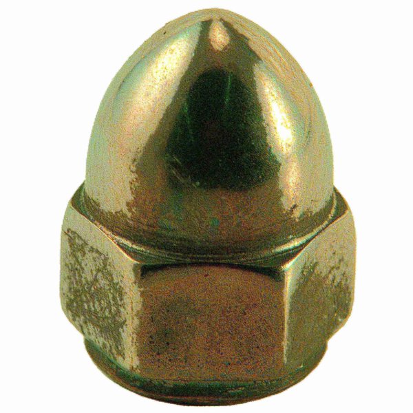 High Crown Cap Nut,  1/4"-20,  18-8 Stainless Steel,  10 PK