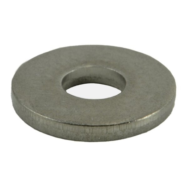 Round Rivet Washer,  5/32 in ID,  18-8 Stainless Steel,  Plain Finish,  35 PK
